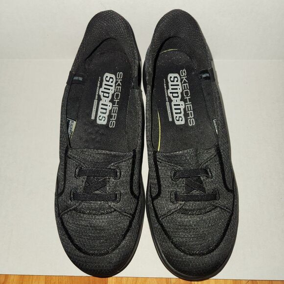 Skechers Women 6 Black Hands Free Slip Ins On The Go Flex Radient Shoe - Picture 5 of 11